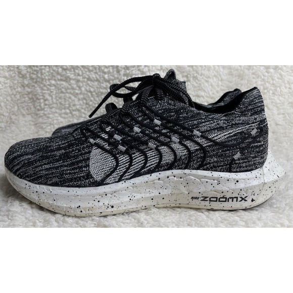 Nike Pegasus Turbo Next Nature Flyknit Black White DM3414-005 Size 8.5 - Picture 1 of 6